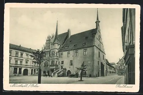 AK Neustadt, Blick auf das Rathaus