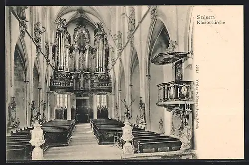 AK Salem, Inneres der Klosterkirche