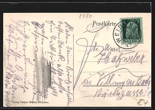 AK Weiden, Partie an der Naab