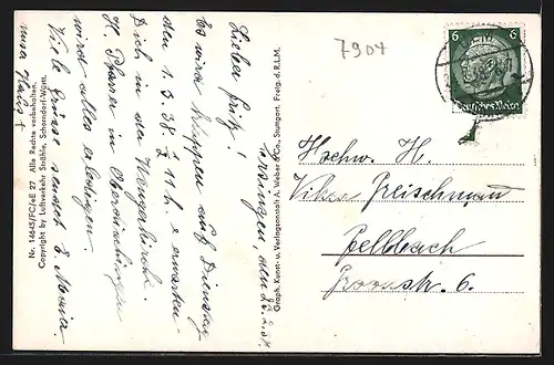 AK Ersingen, Gesamtansicht aus der Vogelschau