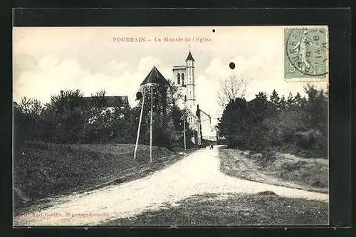 AK Pourrain, La Montée de l`Église