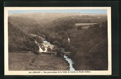 AK Avallon, Vallée du Cousin au Moulin Cadoux