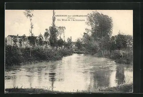 AK Brienon-sur-Armancon, Un Bras de l'Armancon