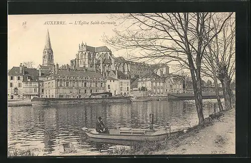 AK Auxerre, L'Eglise Saint Germain