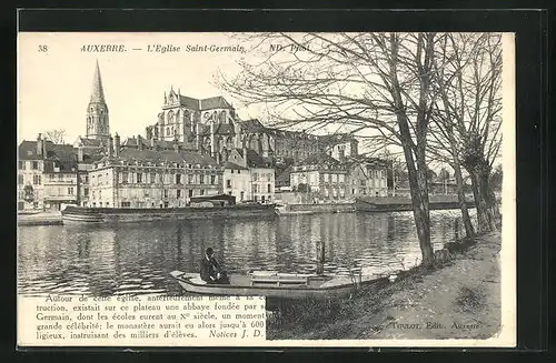 AK Auxerre, L'Eglise Saint Germain