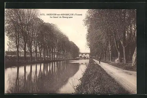 AK Brienon-sur-Armancon, Le Canal de Bourgogne, Yonne