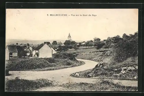 AK Bellechaume, Vue sur le Haut du Pays