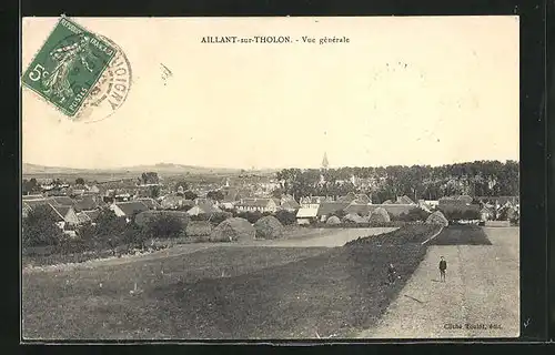 AK Aillant-sur-Tholon, Vue generale