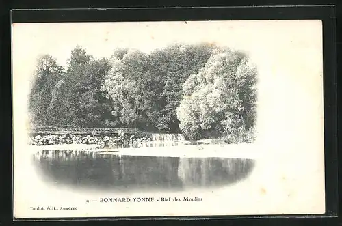 AK Bonnard Yonne, Bief des Moulins