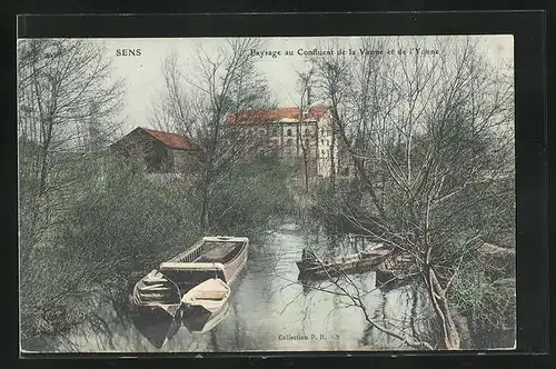 AK Sens, Paysage de la Vanne et de l'Yonne