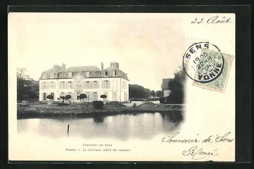AK Paron, Le Château, Côté du Jardin