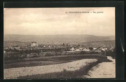 AK Coulanges-la-Vineuse, Vue générale