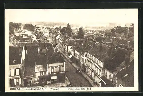 AK Brienon-sur-Armancon, Panorama, côté Sud