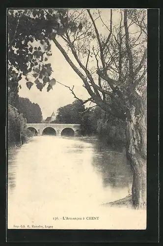 AK Cheny, Brücke über den Fluss Armancon