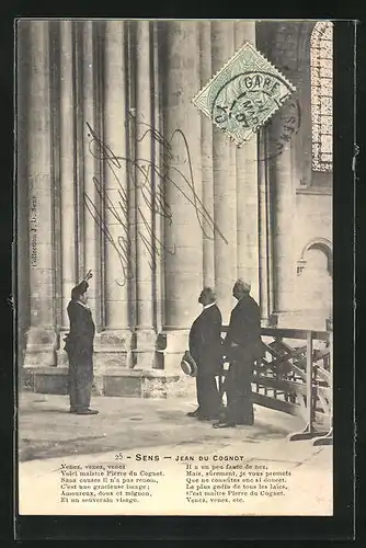 AK Sens, Jean du Cognot, Inneres der Kirche