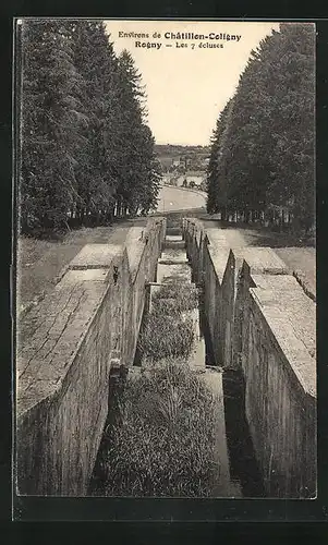 AK Rogny, Les 7 écluses