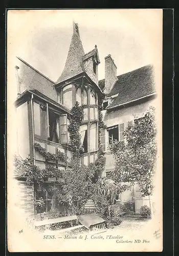AK Sens, Maison de J. Cousin, l`Escalier