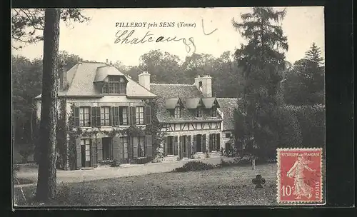 AK Villeroy, Vue et le Chateau