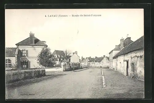 AK Lavau, Route de Saint Fargeau