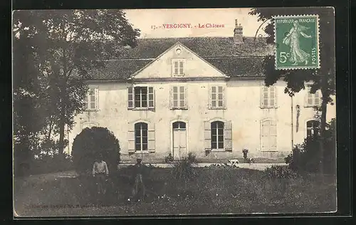 AK Vergigny, Le Château, Schloss