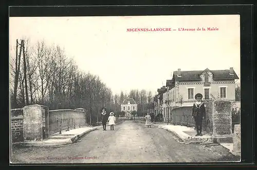 AK Migennes-Laroche, L`Avenue de la Mairie