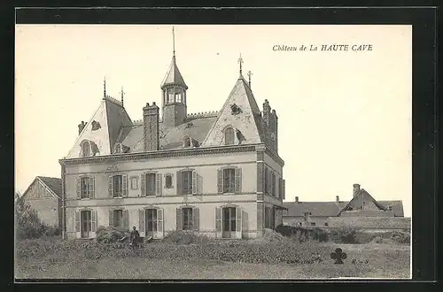 AK Charny, Haute Cave, Le Chateau, Schloss im Sonnenschein