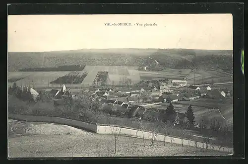 AK Val-de-Mercy, Vue générale, Totalansicht der Ortschaft