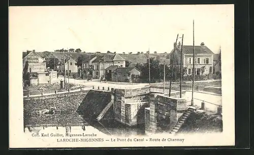AK Laroche-Migennes, Le Pont du Canal - Route de Charmoy