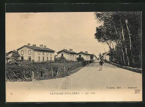 AK Laroche-Migennes, Le Cité, Strassenpartie