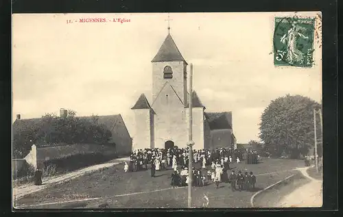 AK Migennes, L`Eglise, Kirche