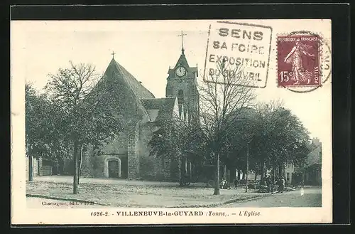 AK Villeneuve-la-Guyard, L`Église