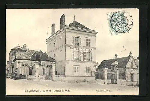 AK Villeneuve-la-Guyard, L`Hôtel-de-Ville