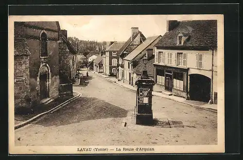 AK Lavau, La Route d`Arquian