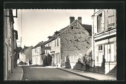 AK Maligny, La grande Rue, Strassenpartie