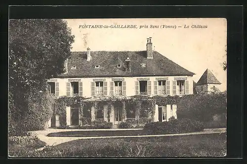 AK Fontaine-la-Gaillarde, Le Château