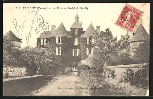AK Treigny, Le Château féodal de Ratilly