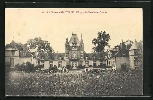 AK St-Martin-sur-Ouanne, Le Château d`Hautefeuille