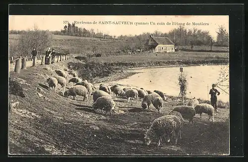 AK Moutiers, Un coin de l`étang