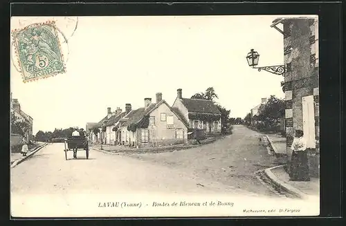 AK Lavau, Routes de Bleneau et de Bonny