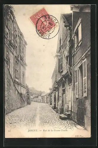 AK Joigny, Rue de la Grosse-Tombe