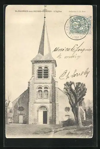 AK St-Maurice-aux-Riches-Hommes, L`Eglise