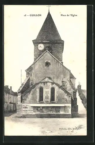 AK Guillon, Place de l`Eglise