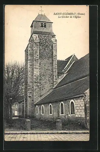 AK Saint-Clément, Le Clocher de l`Eglise