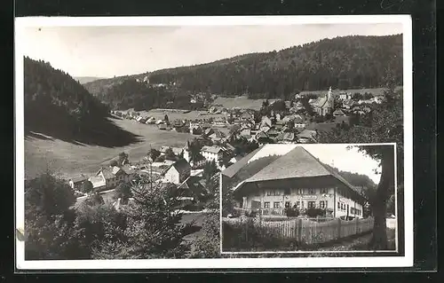 AK Todtmoos, Gasthof & Pension zum Maien, Ortsansicht