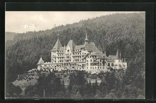 AK Todtmoos, Blick auf das Hotel Sanatorium Wehrawald