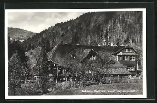 AK Todtmoos, Hotel und Pension Schwarzwaldhaus