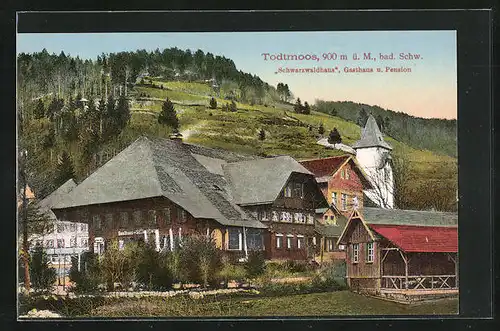 AK Todtmoos, Gasthaus und Pension Schwarzwaldhaus