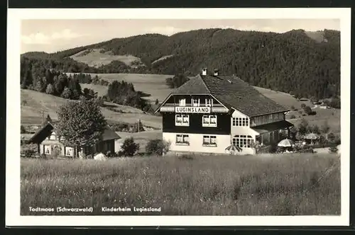 AK Todtmoos / bad. Schwarzw., Kinderheim Luginsland