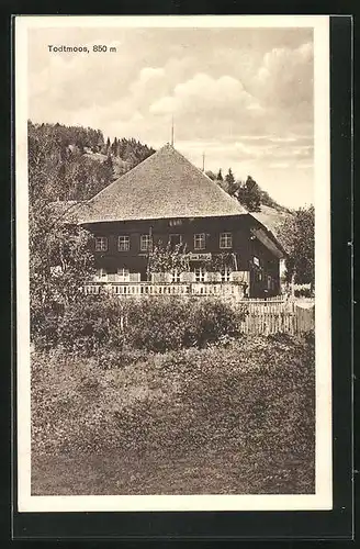 AK Todtmoos, Ansicht vom Gasthaus zum Maien