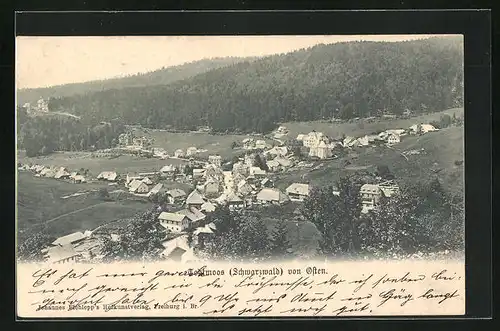 AK Todtmoos, Blick von Osten auf den Ort